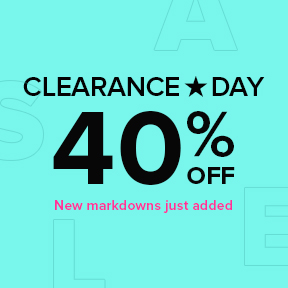 CLEARANCE DAY ★ 40% 