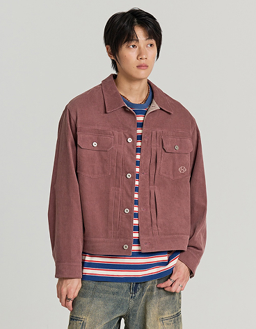 CORDUROY PANELLING TRUCKER