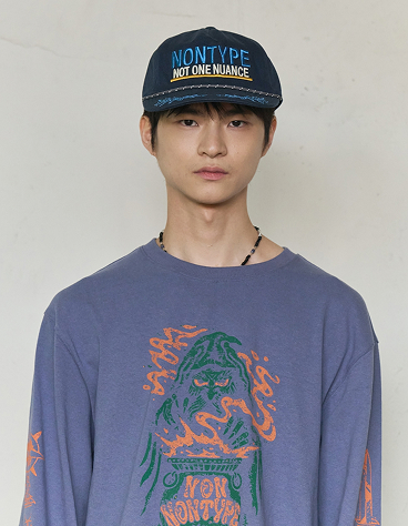 ARCHIVE MESSAGE WASHED CAP