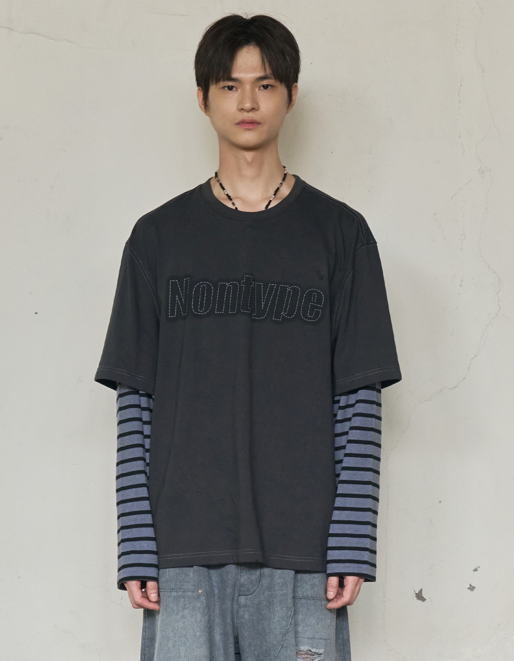 STRIPE LAYERED LONG SLEEVE