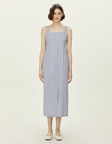 슬림핏 H라인 원피스