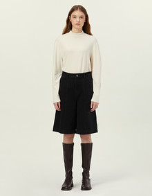 버뮤다 5부 데님팬츠