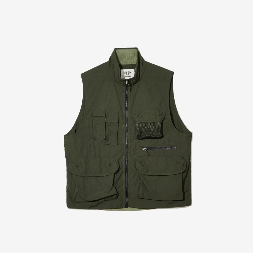 FISHING MESH VEST KHAKI