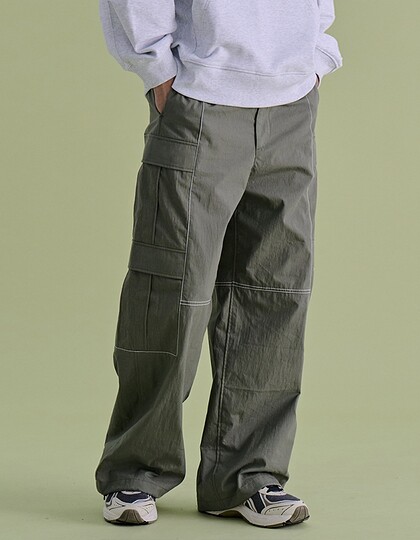 DOUBLE CARGO PANTS KHAKI