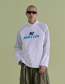 LOGO DIVISION L/S T-SHIRTS WHITE