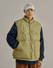 PRISM DOWN VEST BEIGE