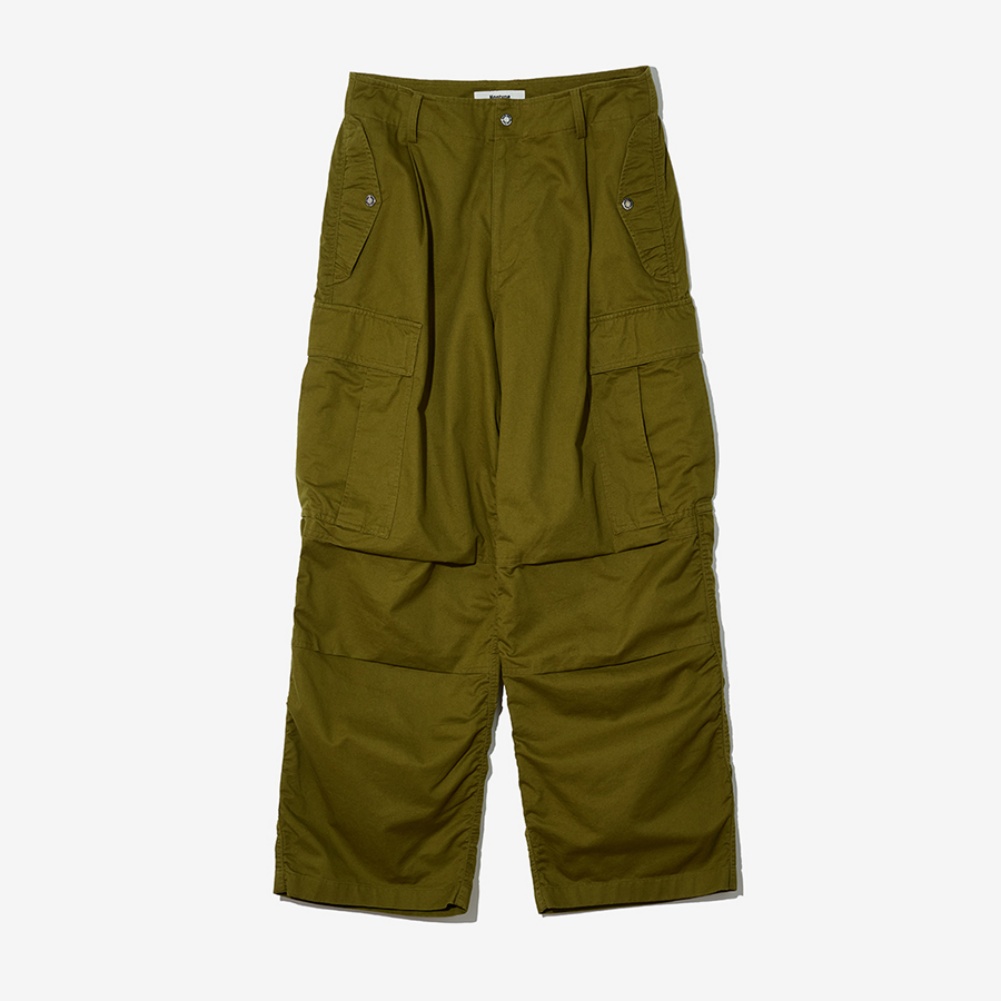 CARGO PARACHUTE PANTS OLIVE