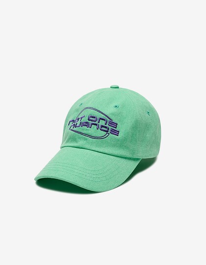 SYMBOL WASHED BALL CAP GREEN