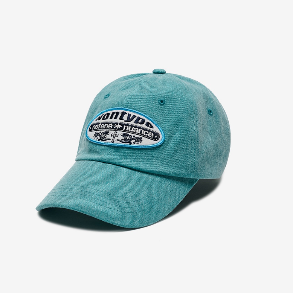 WAPPEN WASHED BALL CAP (DARK MINT)