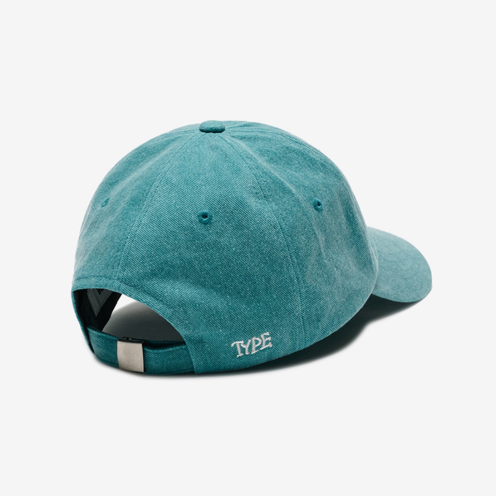 WAPPEN WASHED BALL CAP (DARK MINT)