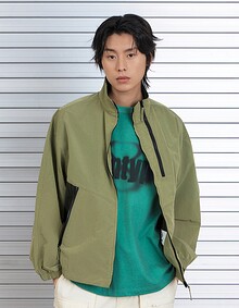 TWO WAY ZIP BLOCKING JUMPER (KHAKI)