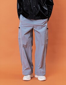 PIPING CARGO TRACK PANTS (SKY BLUE)