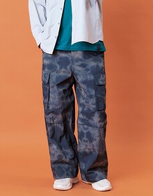 CLOUD NYLON CARGO PANTS (NAVY)
