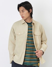 COMFY NYLON 2PK SHIRTS (BEIGE)