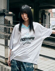 JERSEY RACING FOOTBALL T-SHIRTS (SILVER)