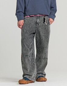 LOW CARPENTER DENIM PANTS (VINTAGE GREY)