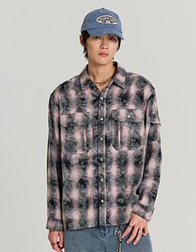 [NONTYPE]COMFY 3PK CHECK SHIRTS (PINK)