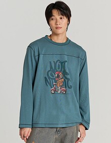 N.O.N BIKE LONG SLEEVE (TEAL GREEN)