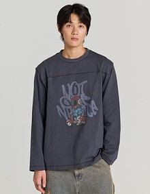 N.O.N BIKE LONG SLEEVE (NAVY PURPLE)