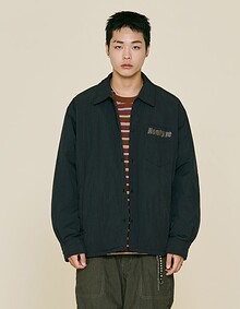 LIGHT PADDED COACH JUMPER (BLACK)