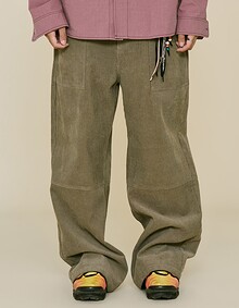 FATIGUE CORDUROY BAKER PANTS (KHAKI)