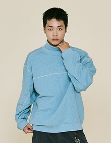 TURTLE CHAIN SWEATSHIRTS (MINT BLUE)