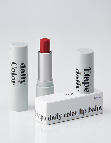 [무료 배송] 에타페 데일리 컬러 립밤 딥 루비