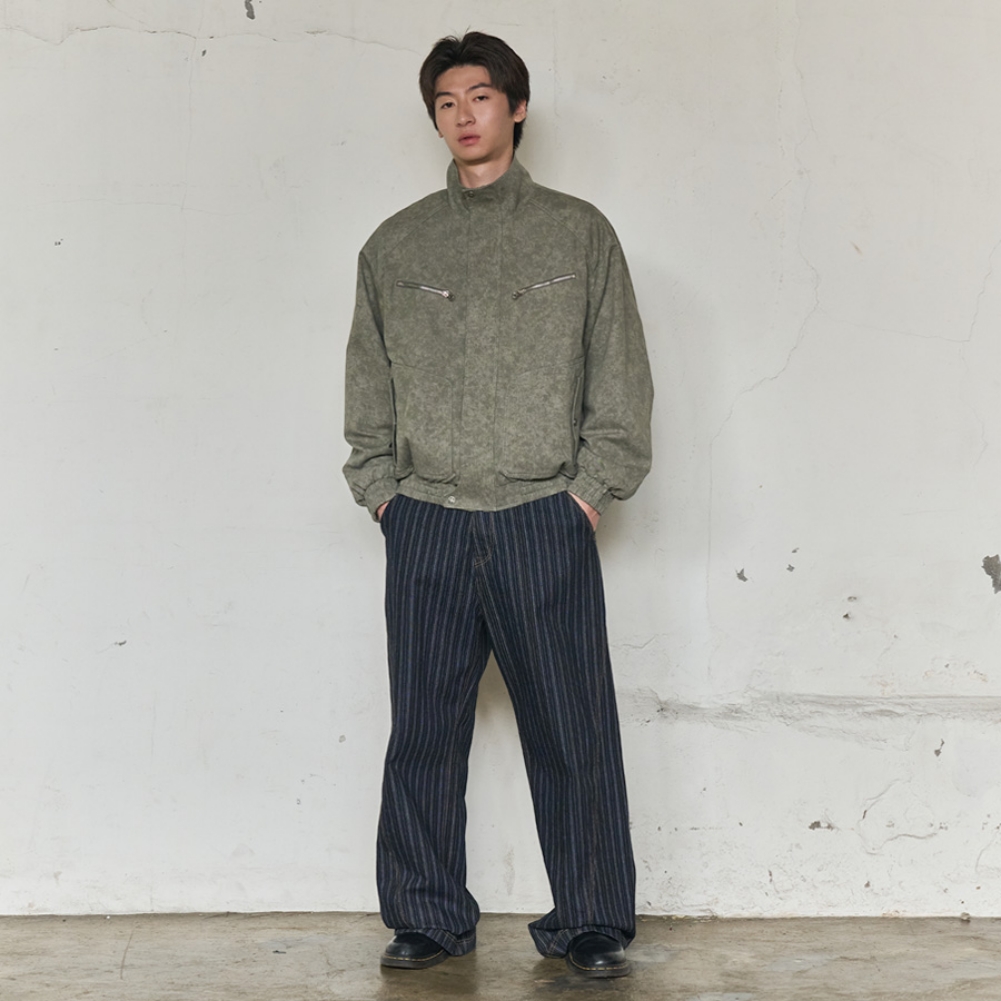 ARCHIVE ARC HICKORY DENIM PANTS (INDIGO)