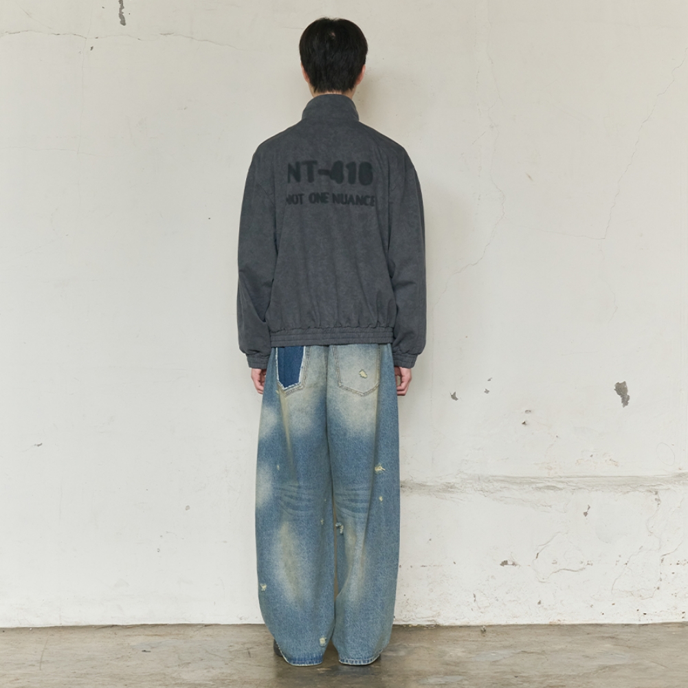 HIGH NECK FIELD JUMPER (NAVY)
