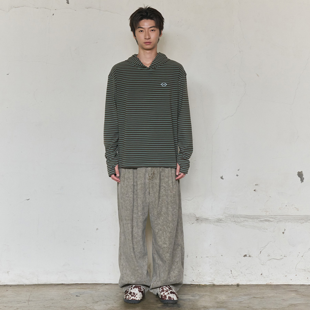 PIGMENT BALLOON PANTS (KHAKI)