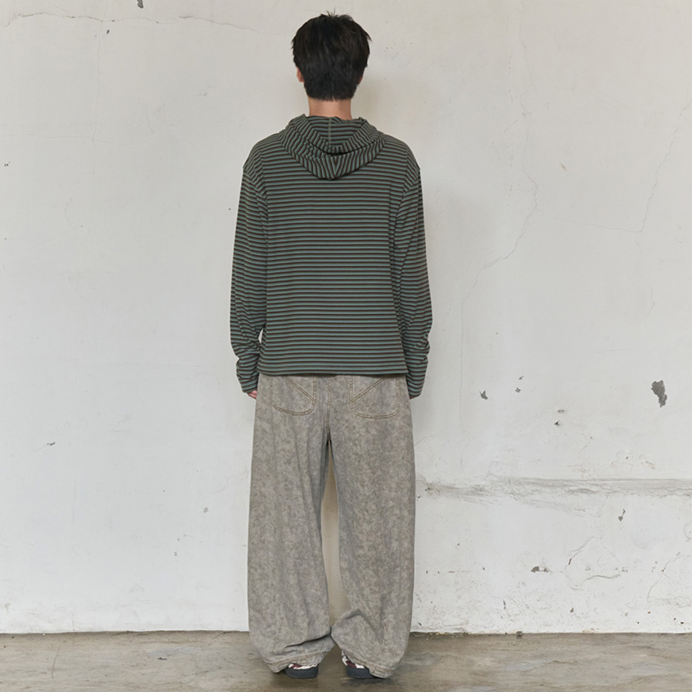 PIGMENT BALLOON PANTS (KHAKI)