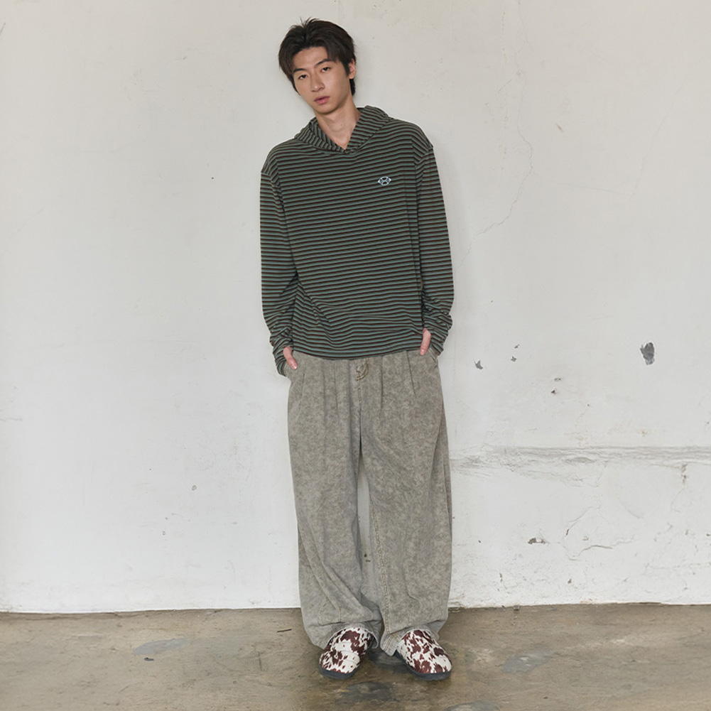 PIGMENT BALLOON PANTS (KHAKI)