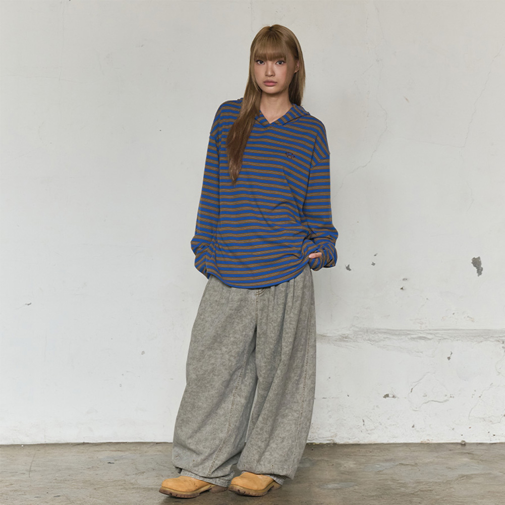 PIGMENT BALLOON PANTS (KHAKI)