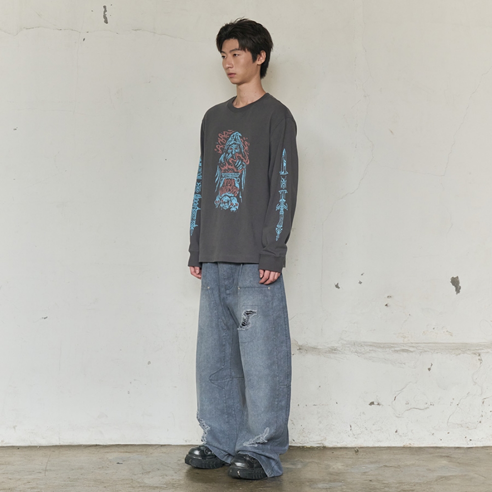 ROAMING SPIRIT LONG SLEEVE (CHARCOAL)