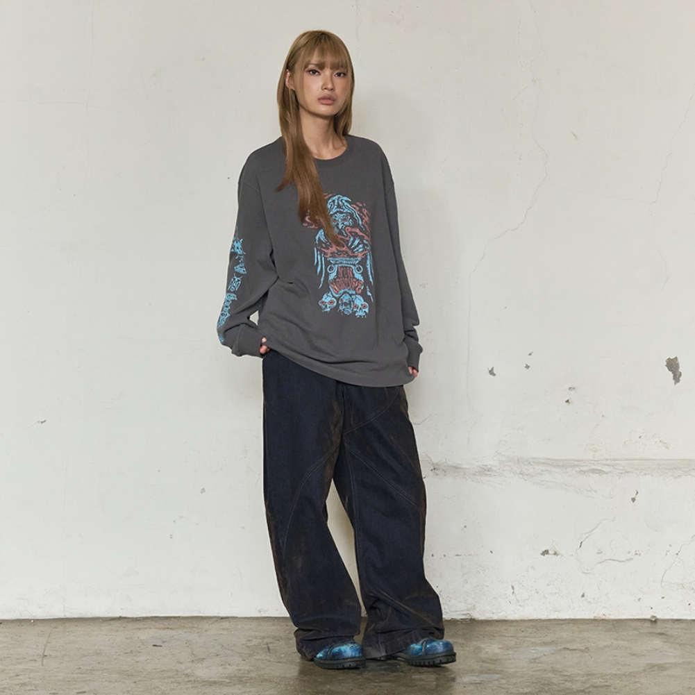 ROAMING SPIRIT LONG SLEEVE (CHARCOAL)