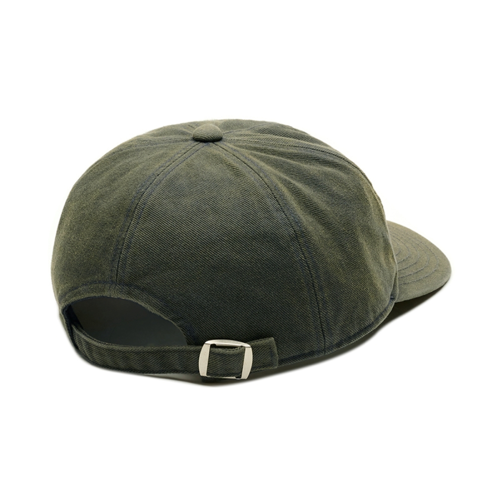 SIGNATURE SYM WASHED CAP (CHARCOAL)