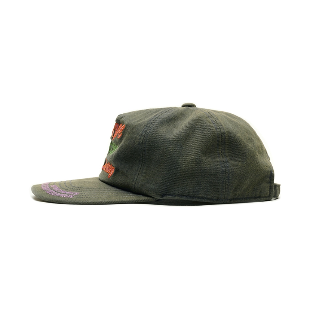 SIGNATURE SYM WASHED CAP (CHARCOAL)
