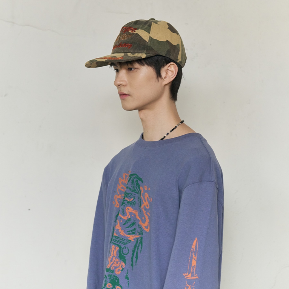 SIGNATURE SYM WASHED CAP (CAMO)