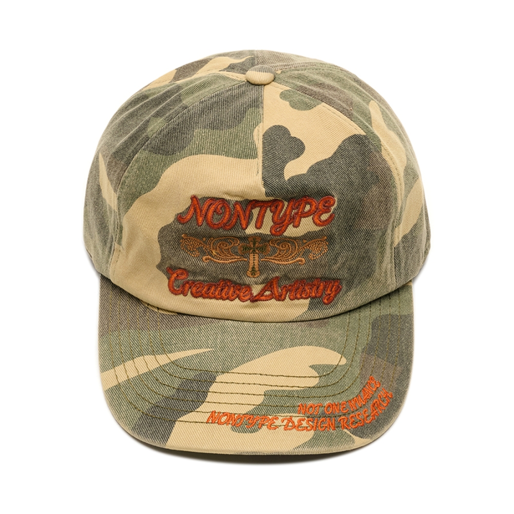 SIGNATURE SYM WASHED CAP (CAMO)