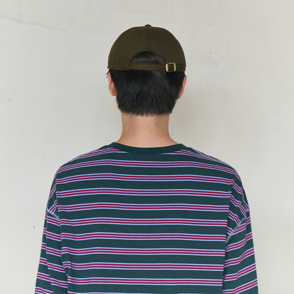 SIGNATURE SYM WASHED CAP (BLACK)