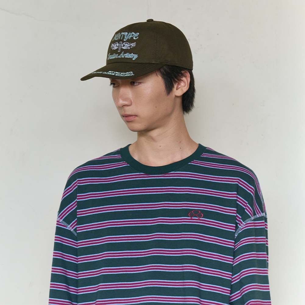 SIGNATURE SYM WASHED CAP (BLACK)