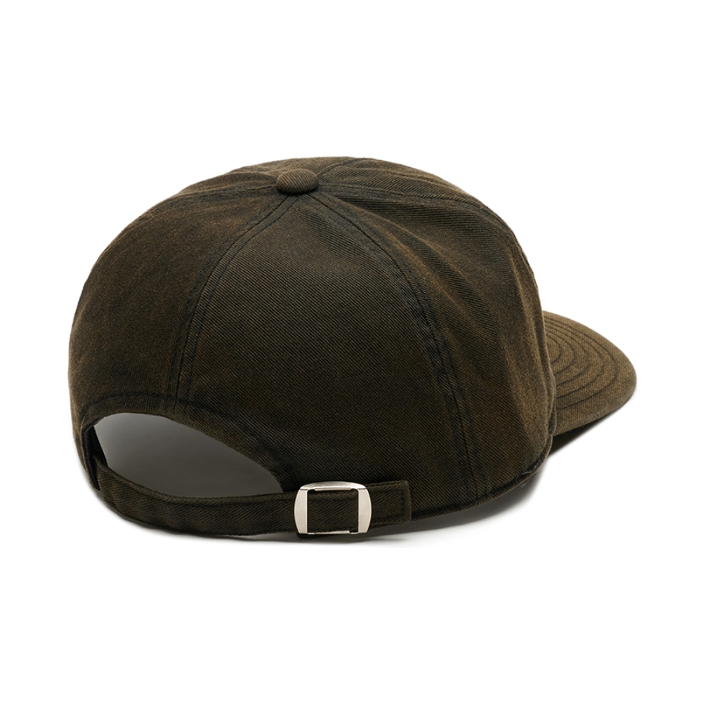 SIGNATURE SYM WASHED CAP (BLACK)