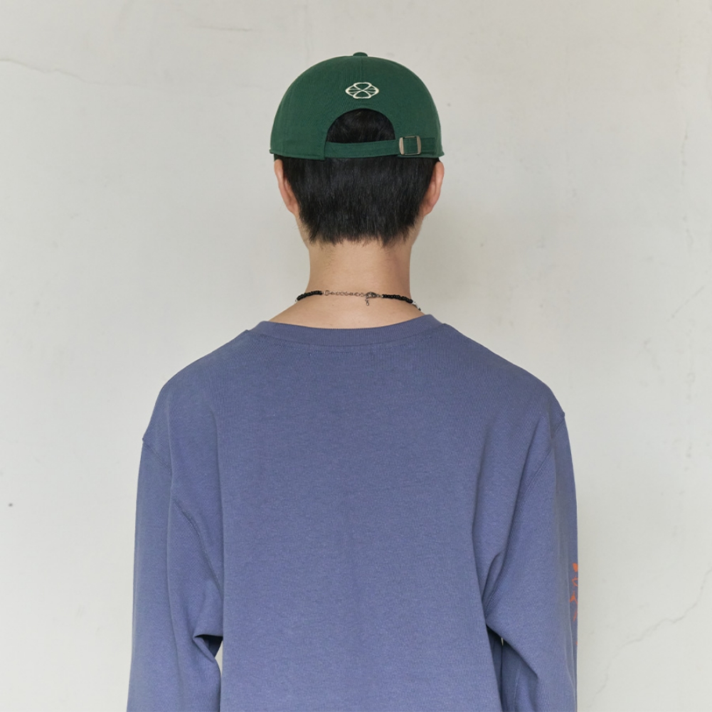 ARCHIVE MESSAGE WASHED CAP (GREEN)