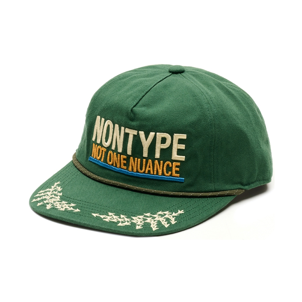 ARCHIVE MESSAGE WASHED CAP (GREEN)