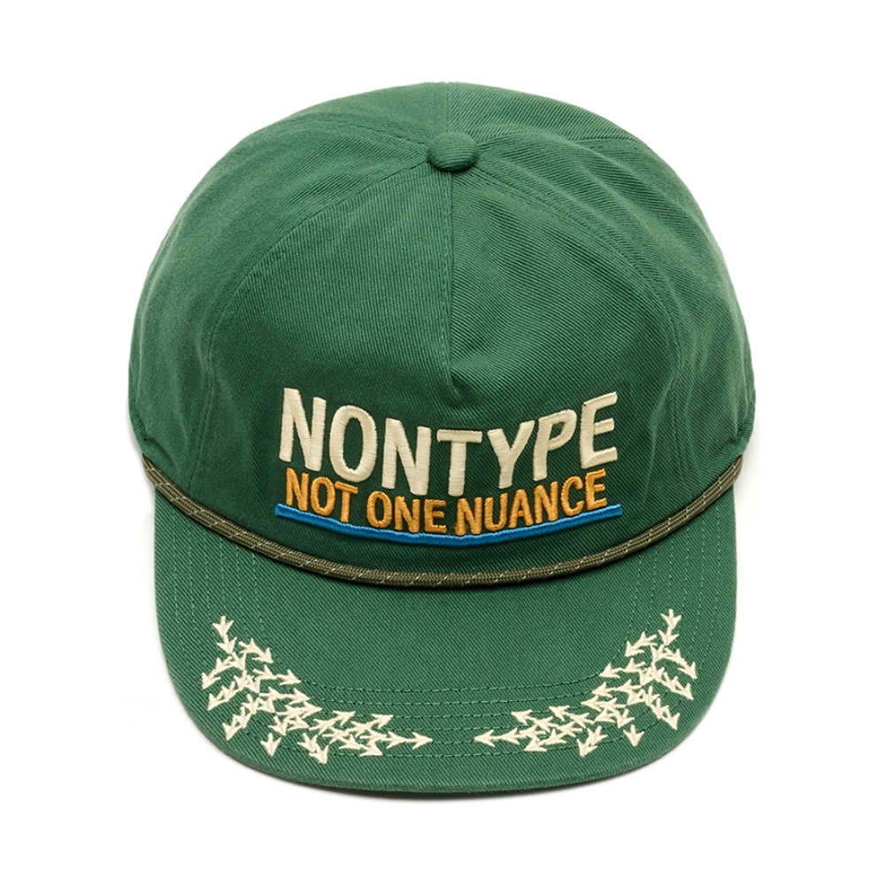 ARCHIVE MESSAGE WASHED CAP (GREEN)