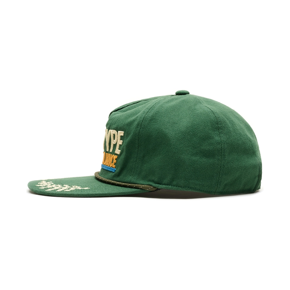 ARCHIVE MESSAGE WASHED CAP (GREEN)
