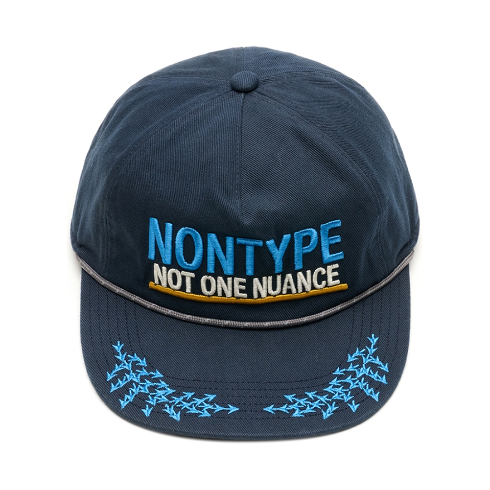 ARCHIVE MESSAGE WASHED CAP (NAVY)