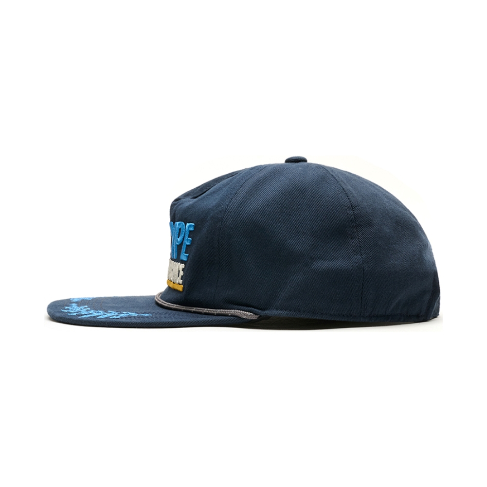 ARCHIVE MESSAGE WASHED CAP (NAVY)
