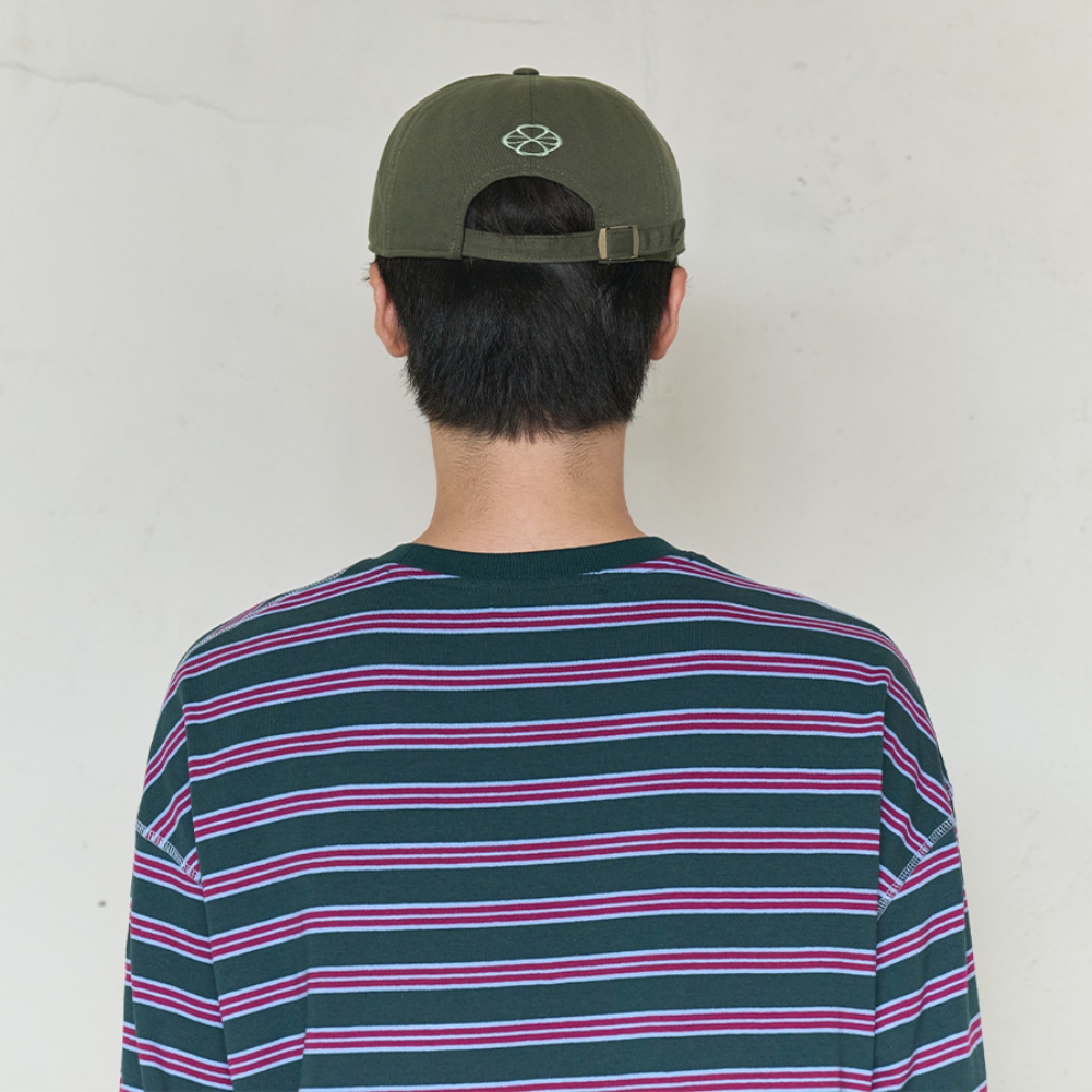 ARCHIVE MESSAGE WASHED CAP (KHAKI)