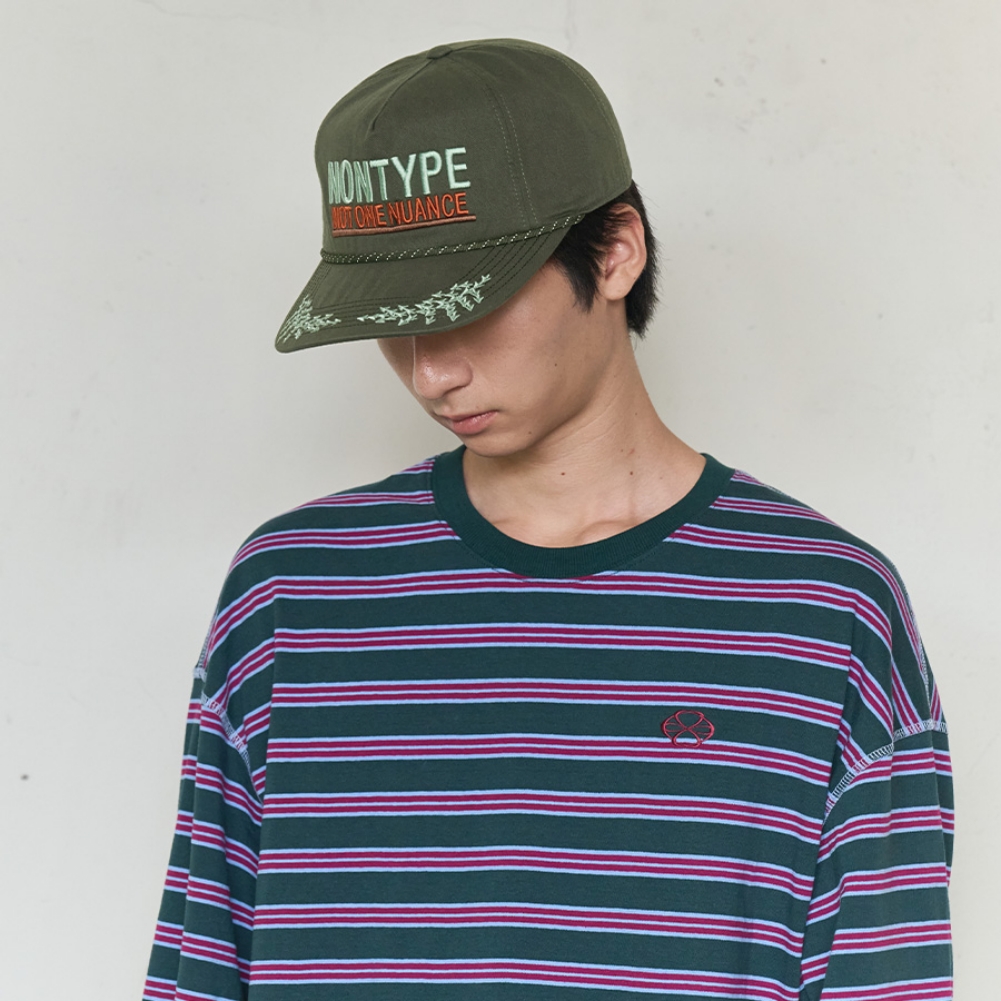 ARCHIVE MESSAGE WASHED CAP (KHAKI)